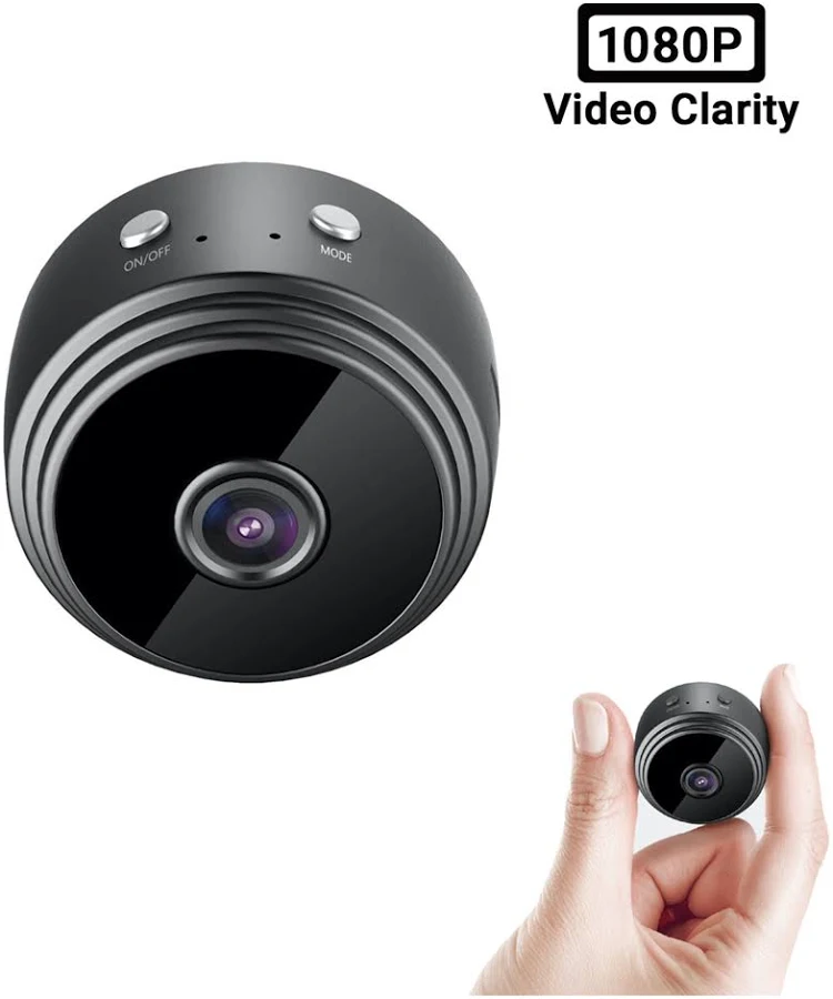 : Eye4Spy 1080P Mini WiFi Home Security Camera – Compact Surveillance Camera with Motion Detection & Live View