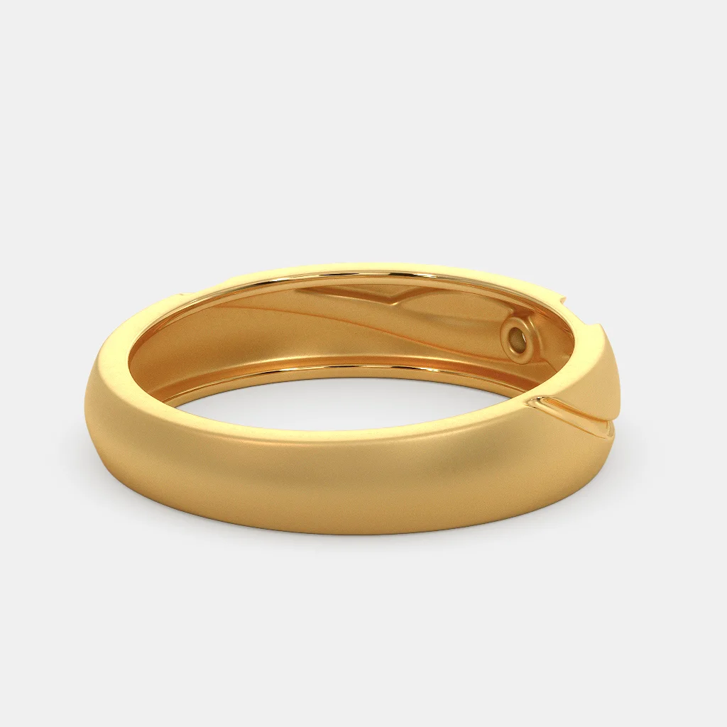 Gold Plated Men's Designer Ring with expensive stone