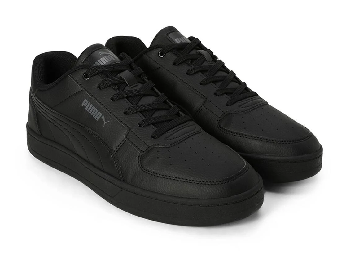 Puma Caven 2.0 Res Lace-Up Sneakers for Men (Black