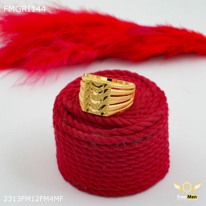 Gold Plated Men's Designer Ring