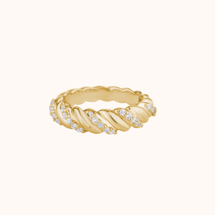 Gold plated ring womens