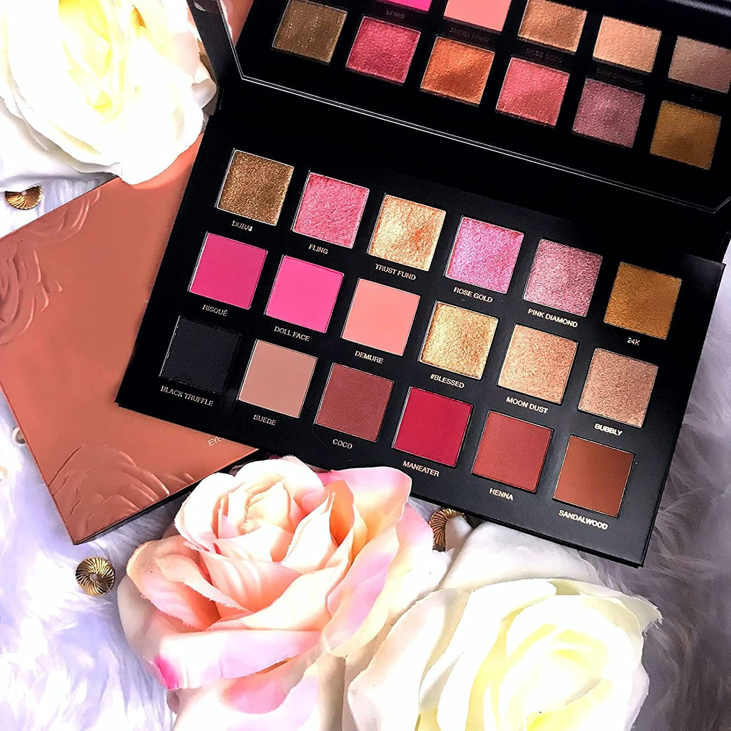 24 Color Professional Eyeshadow Palette (Matte & Shimmer)
