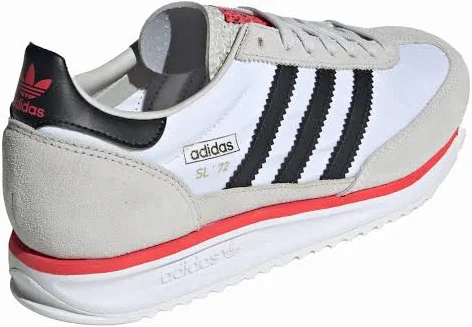 adidas Originals SL 72 RS Men's Lifestyle Sneakers – White/Core Black/Grey