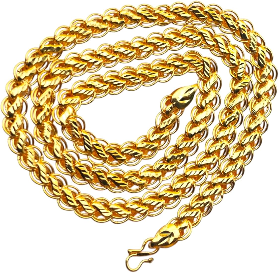 Gold Plated Designer Chain for Men & Women | Premium Fashion Necklace | Stylish Daily Wear Jewelry